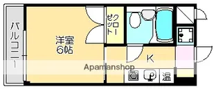 ラ・メゾン・ド・K【308号室】の間取り