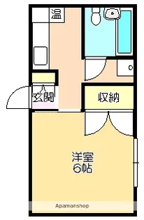 ラ・メゾン・ド・K【220号室】の間取り