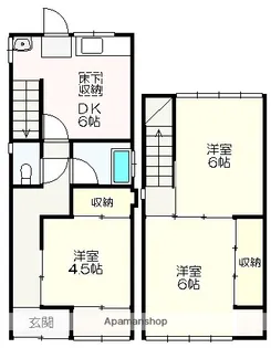 高知県高知市大津乙【一戸建】の間取り