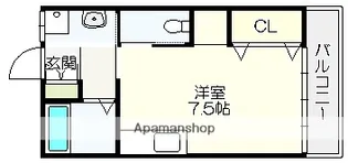 FUJIハイツ【212号室】の間取り