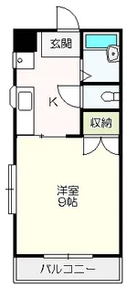 マンションアーバン【4階】の間取り