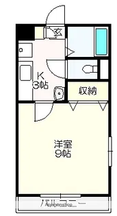 コーポすばる【102号室】の間取り