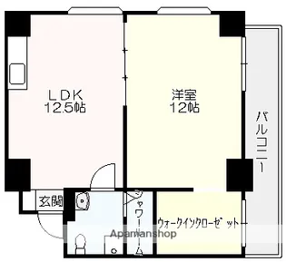 トラハウス【302号室】の間取り