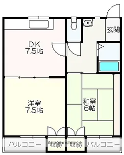南国ショールーム【東2階号室】の間取り