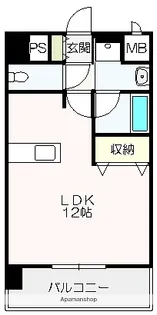 レ・メニュアール薊野【3階】の間取り