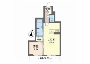 ベレオ チェラーグⅡ【2階】の間取り