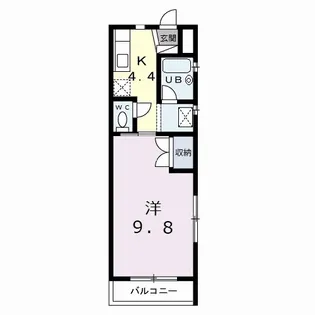 ベル・エール【3階】の間取り