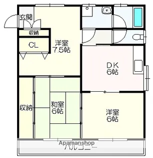 Mハイツ【203号室】の間取り