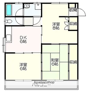 Mハイツ【201号室】の間取り
