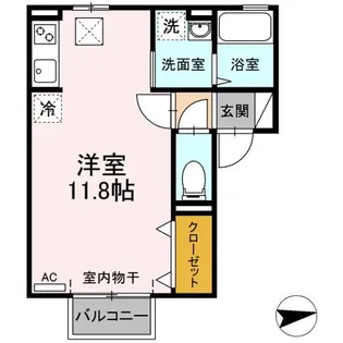 プレジオⅡ【1階】の間取り