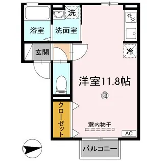 プレジオⅡ【2階】の間取り