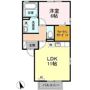シャルマン【2階】の間取り