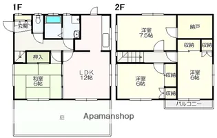 高知県高知市葛島4丁目【一戸建】の間取り