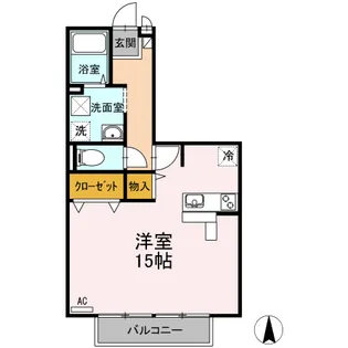 ヴィヴレ北金田【2階】の間取り