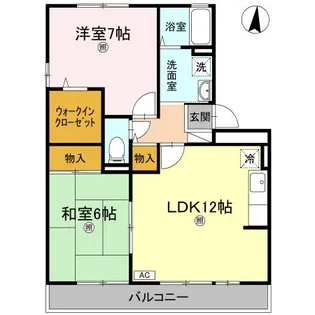 グレイス高埇【2階】の間取り