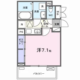 JADA HOUSE桜井【1階】の間取り