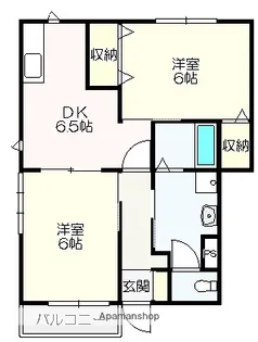 コーポ慈【101号室】の間取り