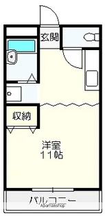 アート21【310号室】の間取り