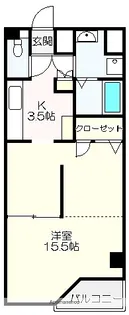 EXT(エクスト) A棟【301号室】の間取り