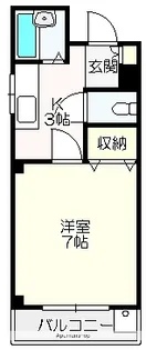 ラ・メール知寄【2階】の間取り