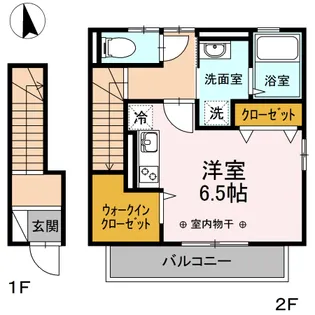 アセンブル【2階】の間取り