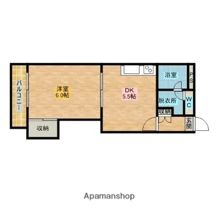 福岡県福岡市南区大楠2丁目【マンション】の間取り
