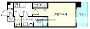 ローズモント・フレア別府駅前【4階】の間取り