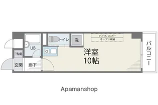 アバンダント84【9階】の間取り