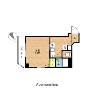 エフビル【6階】の間取り