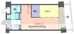 レジデンス住吉【5階】の間取り