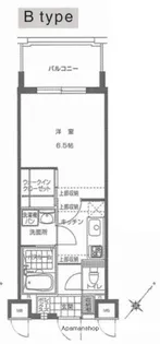 エンクレスト博多駅東【8階】の間取り