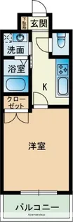 大三祇園ビル【8階】の間取り