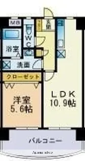 M・ソレイユ21【2階】の間取り