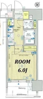 エステムプラザ博多駅南【8階】の間取り