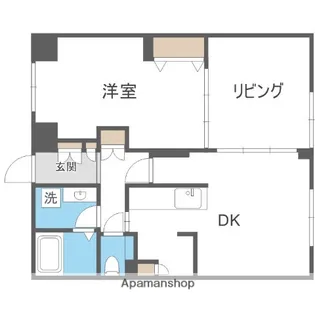 テングッド祖原【2階】の間取り