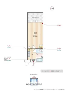 プレシャス博多駅A【10階】の間取り