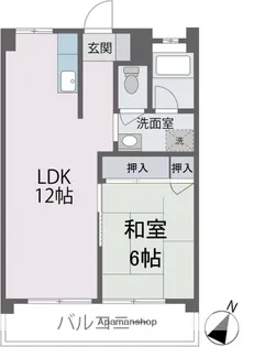 メゾン住吉【9階】の間取り