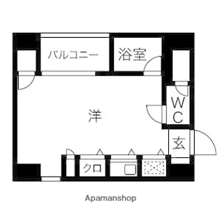 福岡県福岡市南区大楠3丁目【マンション】の間取り