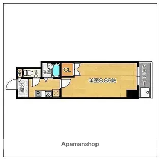 Totsu Residence Hakata East【5階】の間取り