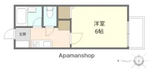 ルミナス茶山【2階】の間取り