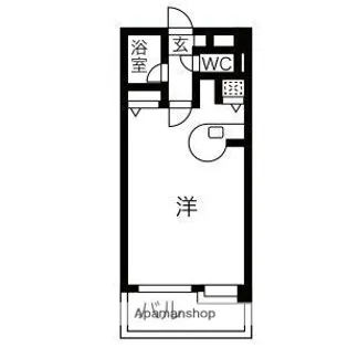 サンセーヌ大名【5階】の間取り