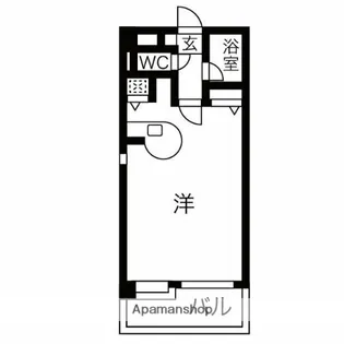 サンセーヌ大名【4階】の間取り