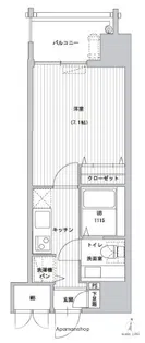 サヴォイ フェアリー・パーク【10階】の間取り