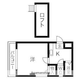 トレンチーノ【5階】の間取り