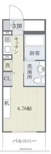 フェルト627【2階】の間取り