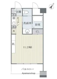 フェルト627【9階】の間取り