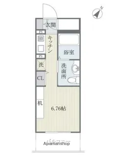 フェルト627【3階】の間取り
