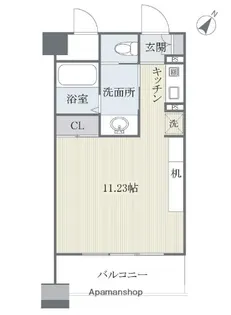 フェルト627【11階】の間取り