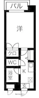 マクシーズ博多【3階】の間取り