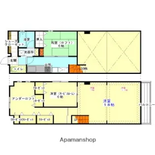 QUATTRO【3階】の間取り